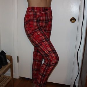 urban outfitters plaid pants